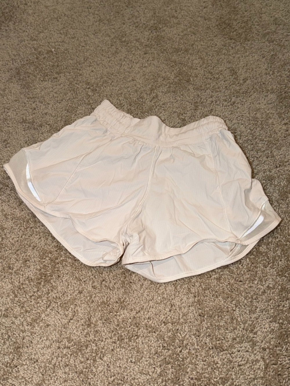 lululemon athletica Light Cream Women's Running Shorts